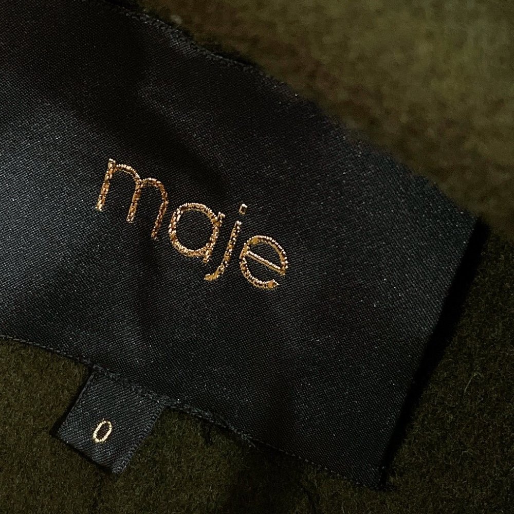 98% NEW MAJE JACKET, SIZE XS-M, WOOL JACKET - Picture 5 of 13